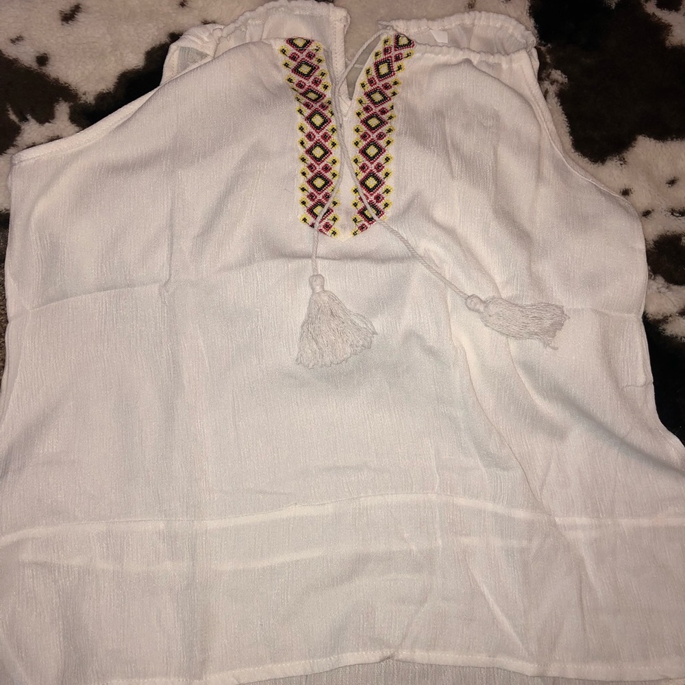 White Tank Top
